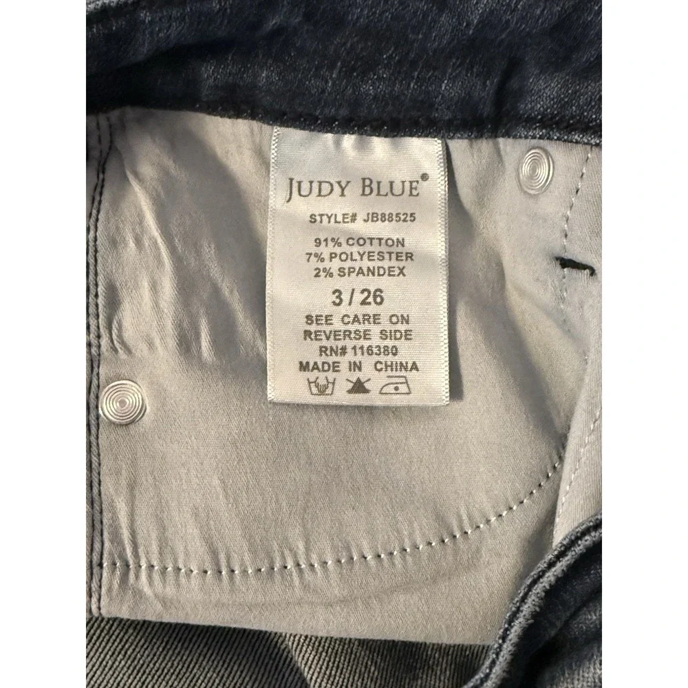 Judy Blue Skinny Fit Jeans Women's Medium Wash Stretch Denim 3 / 26